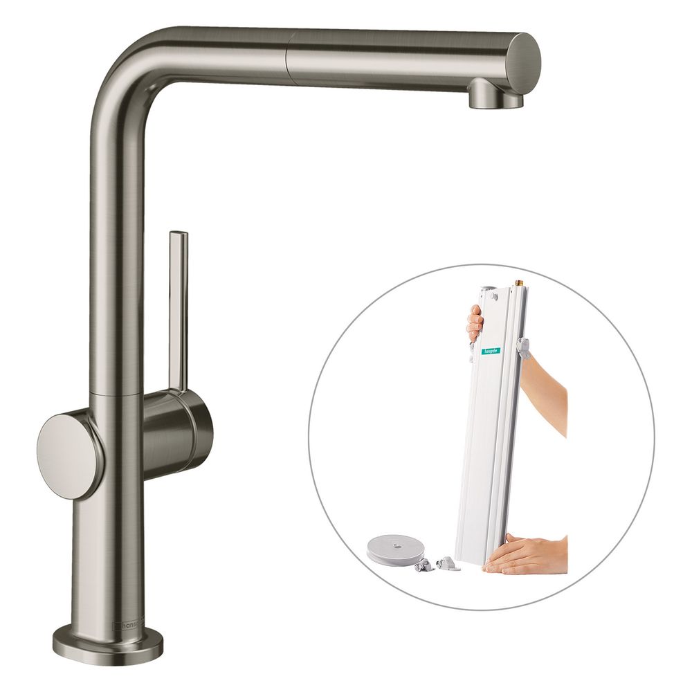 Hansgrohe Talis M54mm, Einhebel-Küchenmischer 270mm, 7l/min, Ausziehauslauf, 1jet, ... HANSGROHE-72809800 4059625255223 (Abb. 2)