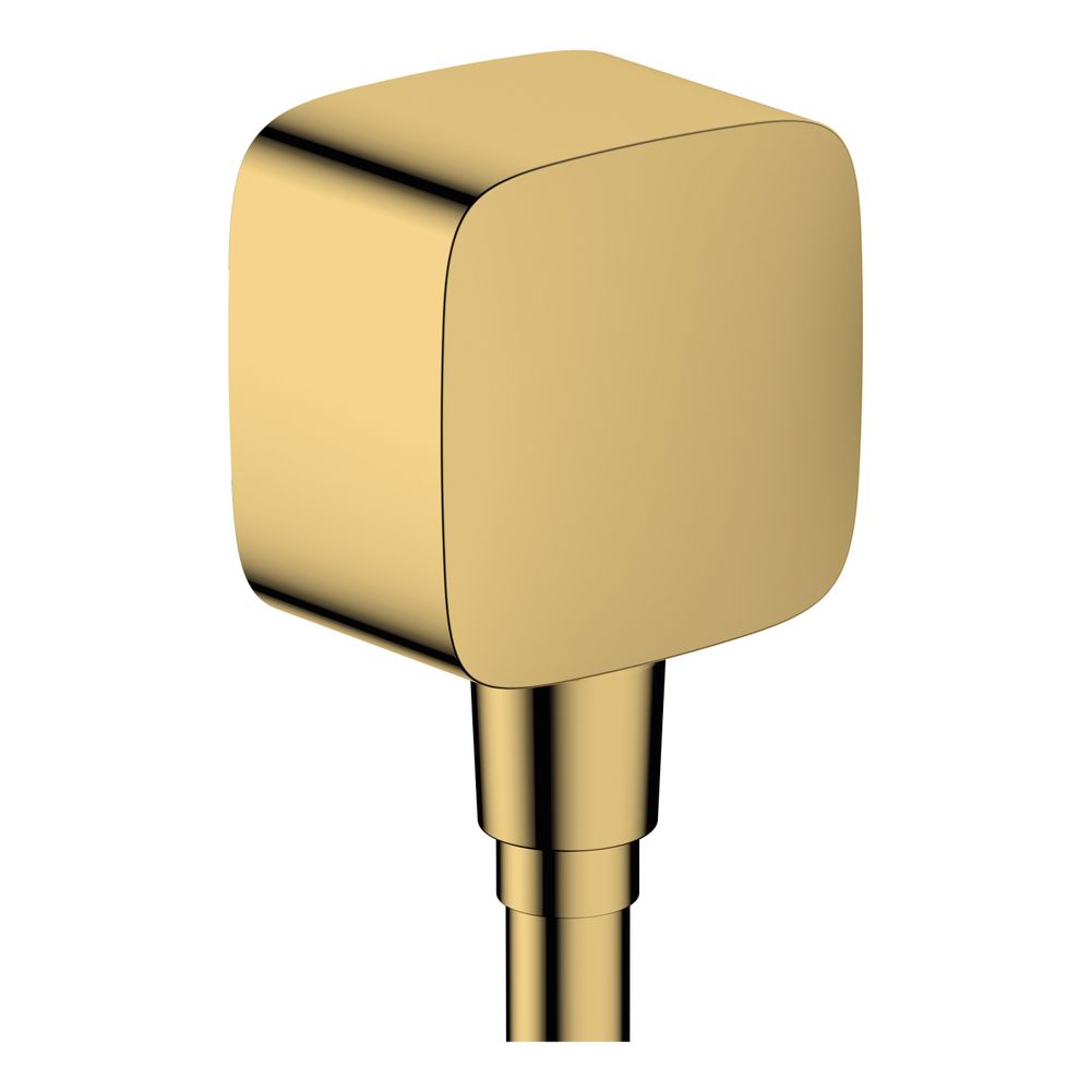 hansgrohe FixFit Wandanschluss DN 15 mit Rückflussverhinderer, Gold poliert... HANSGROHE-26457990 4011097891972 (Abb. 1)