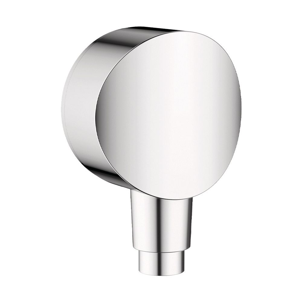 hansgrohe FixFit Wandanschluss S Chrom mit Rückflussverhinderer und Kunststoffansch... HANSGROHE-26453000 4011097756868 (Abb. 1)