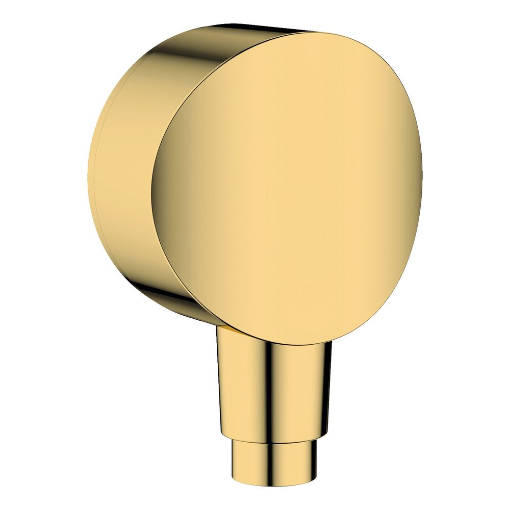 hansgrohe FixFit Wandanschluss S Gold poliert mit Rückflussverhinderer und Kunststo... HANSGROHE-26453990 4059625308530 (Abb. 1)