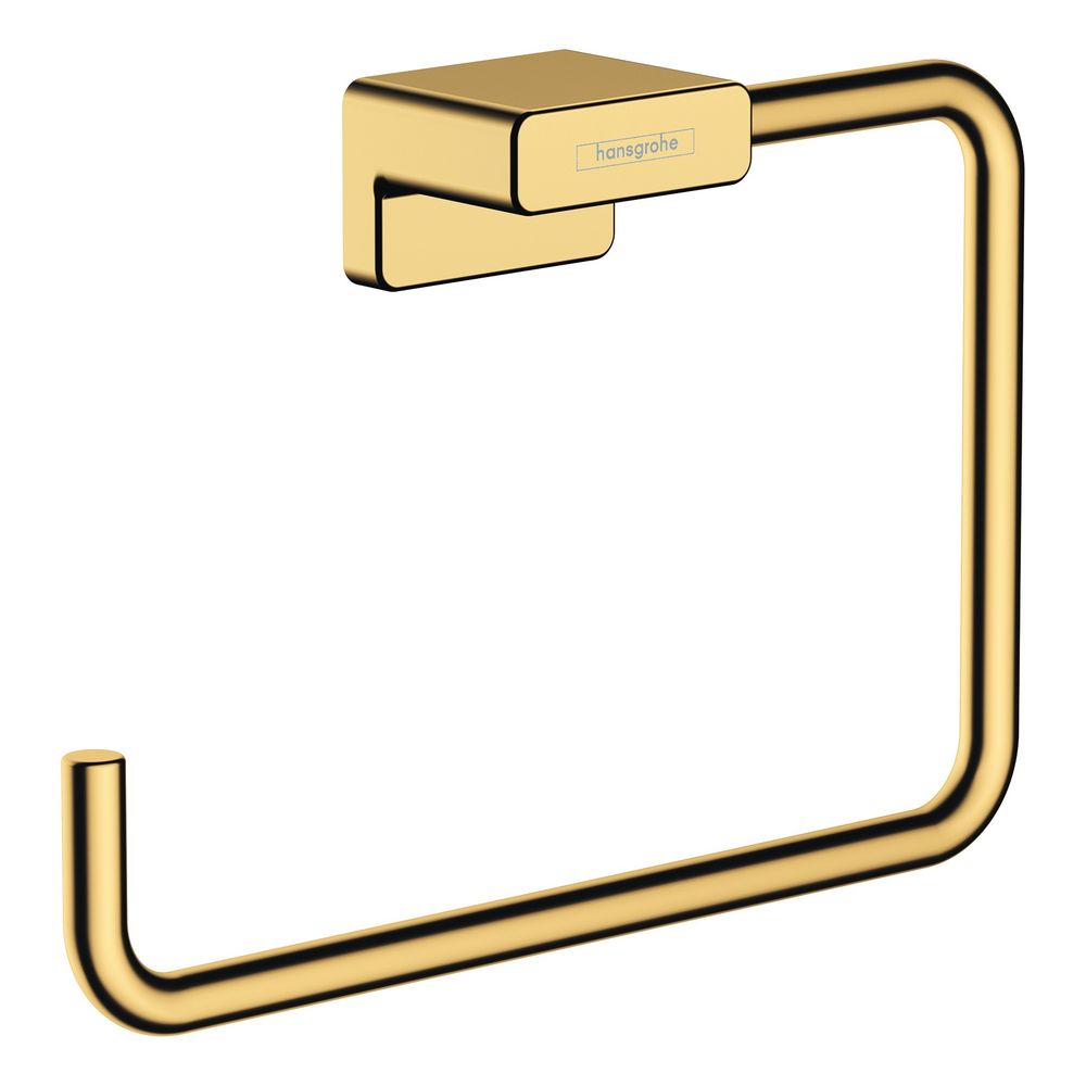 hansgrohe AddStoris Handtuchring, Gold poliert... HANSGROHE-41754990 4059625295892 (Abb. 1)