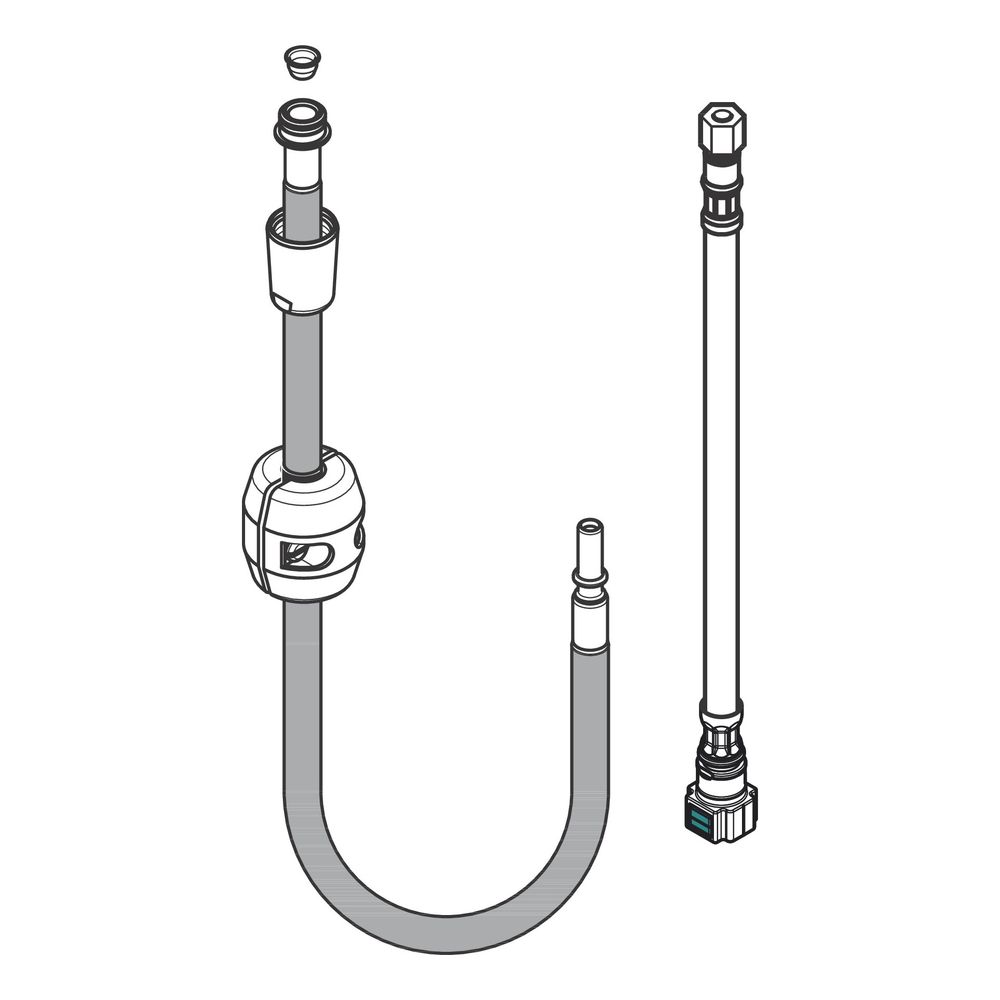 hansgrohe Schlauch 1750mm für Spültischmischer... HANSGROHE-96921000 4011097496733 (Abb. 1)