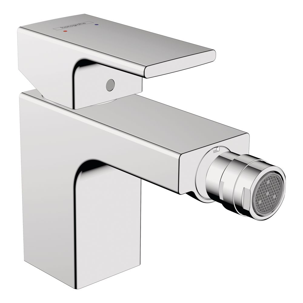 hansgrohe Vernis Shape Einhebel-Bidetmischer 4,8l/min Chrom mit Zugstangen-Garnitur... HANSGROHE-71211000 4059625325346 (Abb. 1)