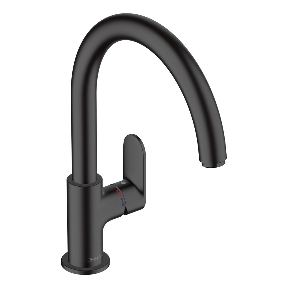 hansgrohe Vernis Blend M35 Einhebel-Küchenmischer 210mm 11,1l/min 1jet, Mattschwarz... HANSGROHE-71870670 4059625325698 (Abb. 1)