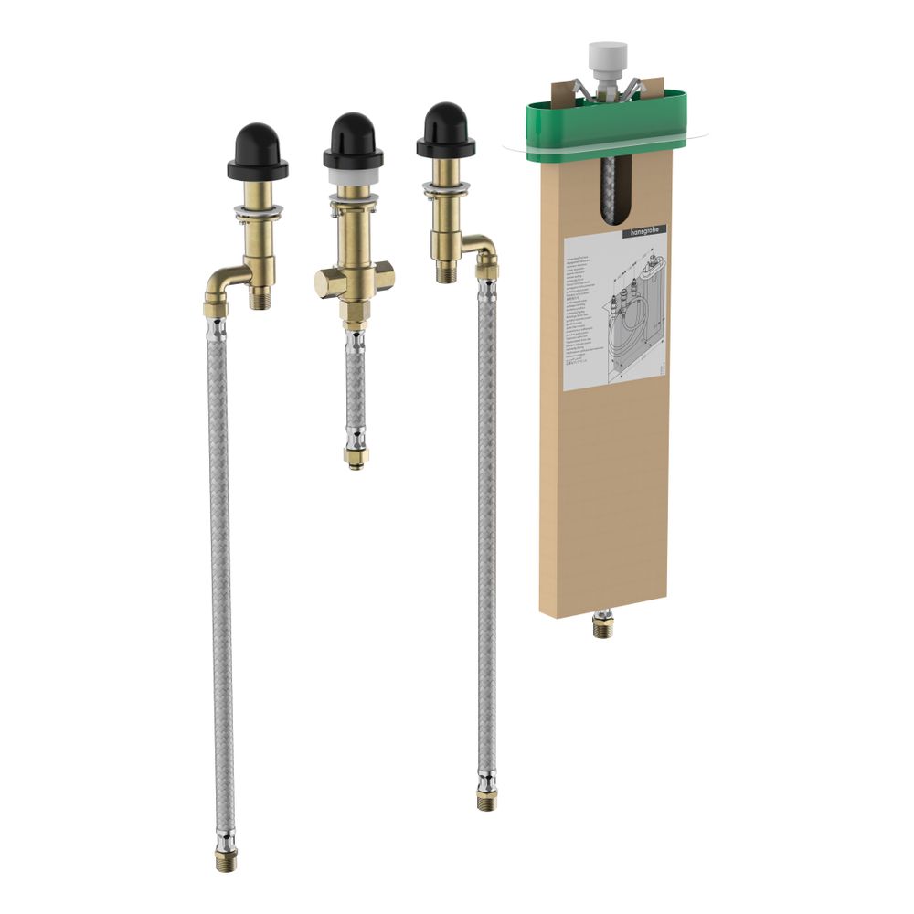 hansgrohe 4-Loch Wannenarmatur Grundset mit sBox... HANSGROHE-13440180 4059625321218 (Abb. 1)