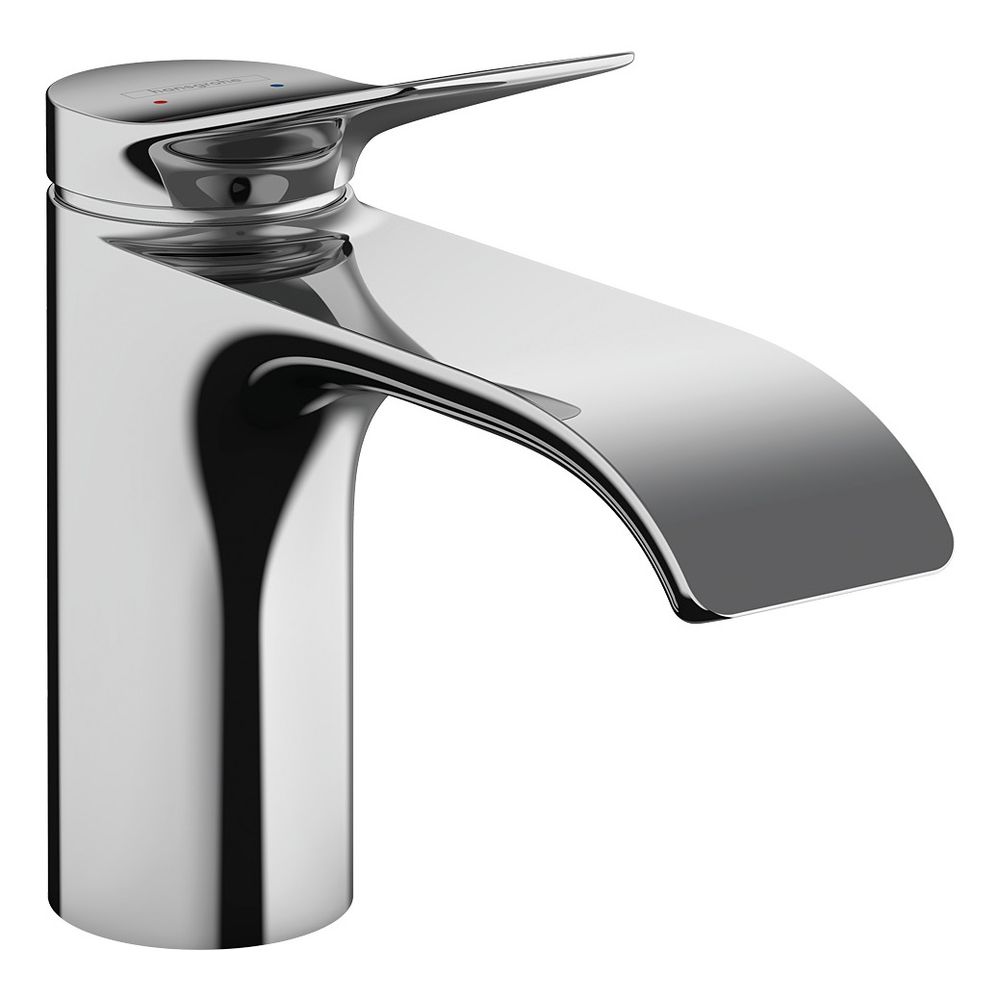 hansgrohe Vivenis Einhebel-Waschtischmischer 80mm 5l/min Chrom mit Zugstangen-Garni... HANSGROHE-75010000 4059625335246 (Abb. 1)