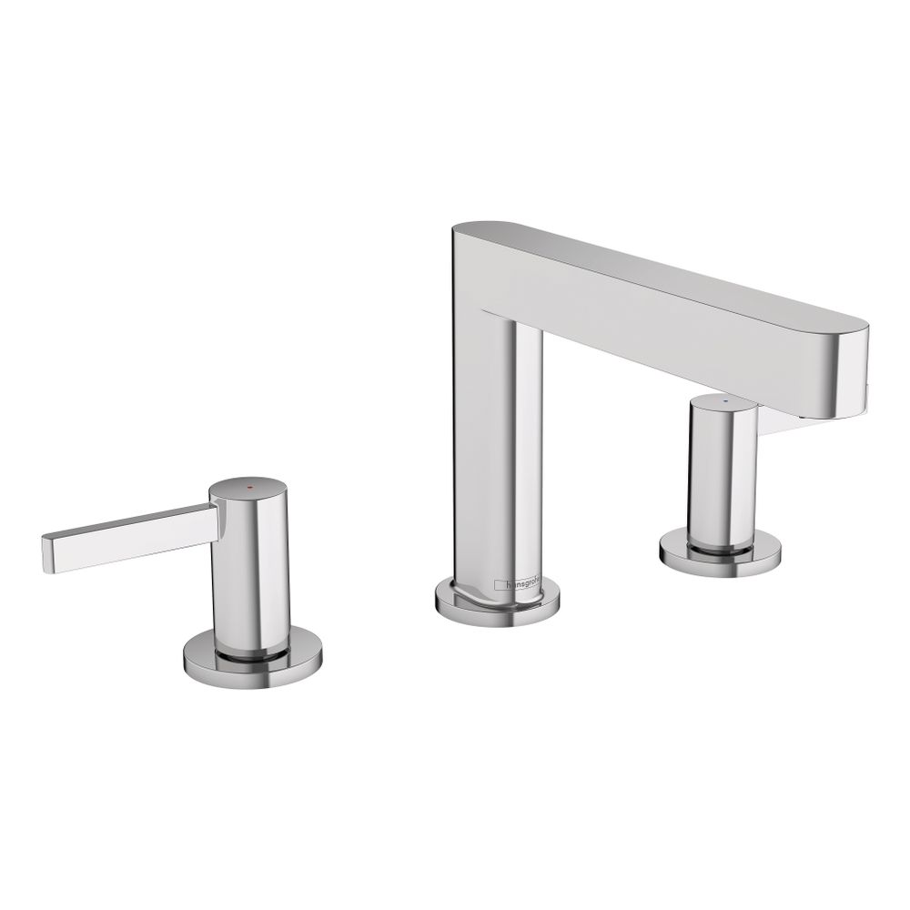 hansgrohe Finoris 3-Loch Waschtischarmatur 110mm 5l/min Chrom mit Push-Open Garnitu... HANSGROHE-76033000 4059625338124 (Abb. 1)