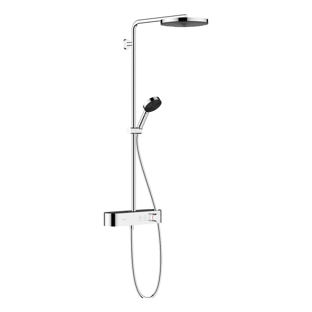 hansgrohe Pulsify S Showerpipe 260mm 1jet 7,5l/min EcoSmart Chrom mit ShowerTablet ... HANSGROHE-24221000 4059625358290 (Abb. 1)