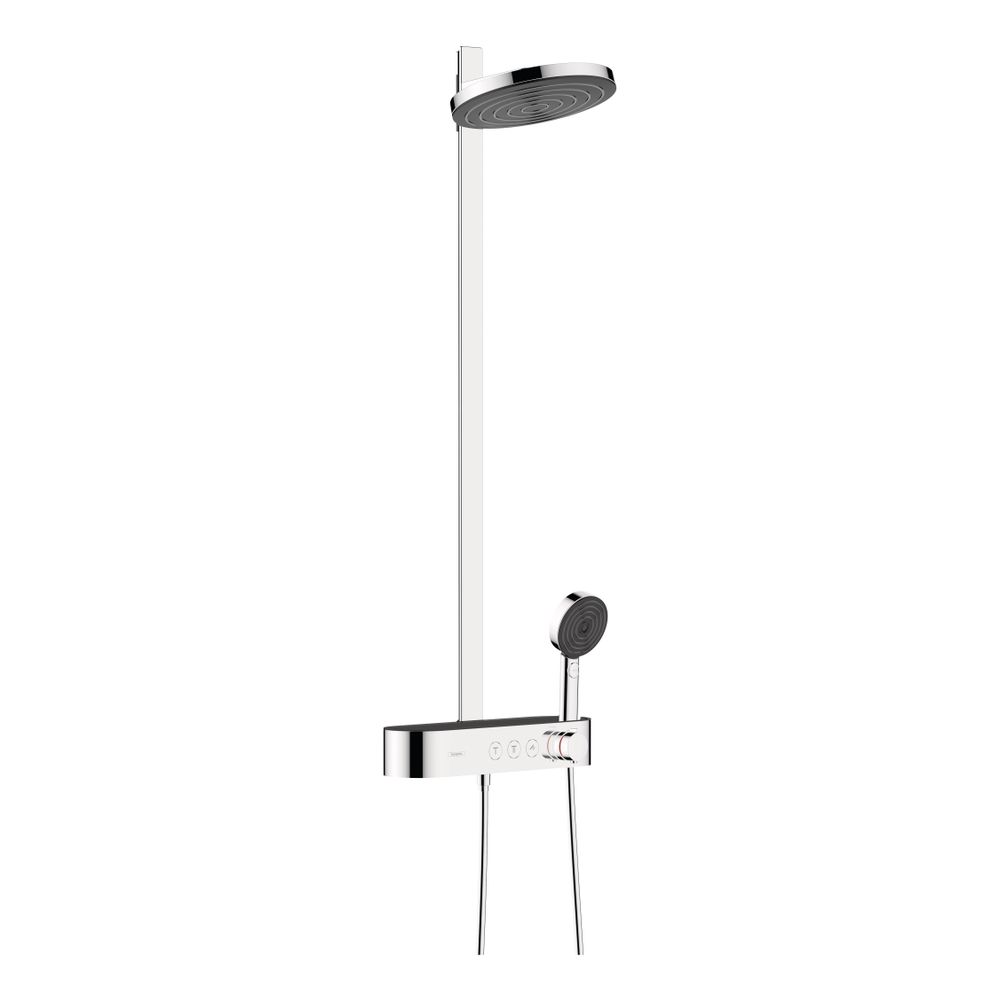 hansgrohe Pulsify S Showerpipe 260mm 2jet 13,3l/min Chrom mit ShowerTablet Select 4... HANSGROHE-24240000 4059625358313 (Abb. 1)