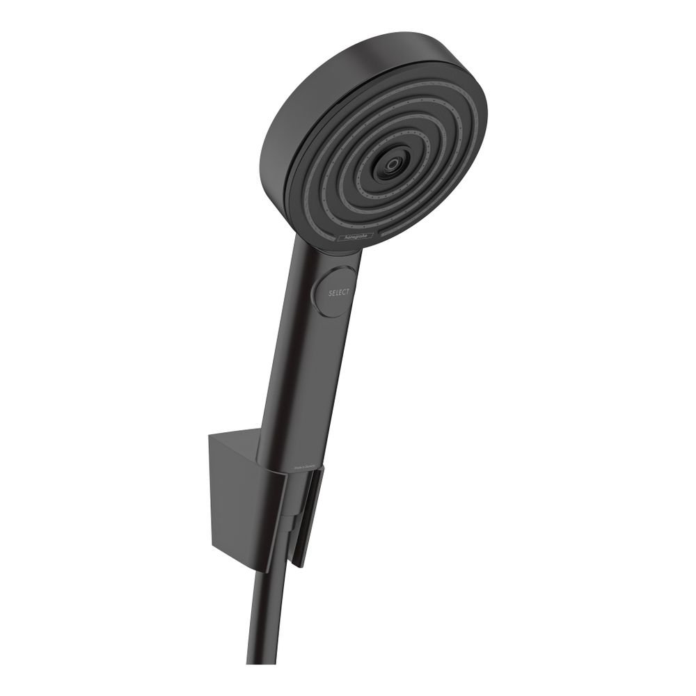hansgrohe Pulsify Select S Brausehalterset 105mm 11,4l/min 3jet Relaxation, Mattsch... HANSGROHE-24302670 4059625358405 (Abb. 1)