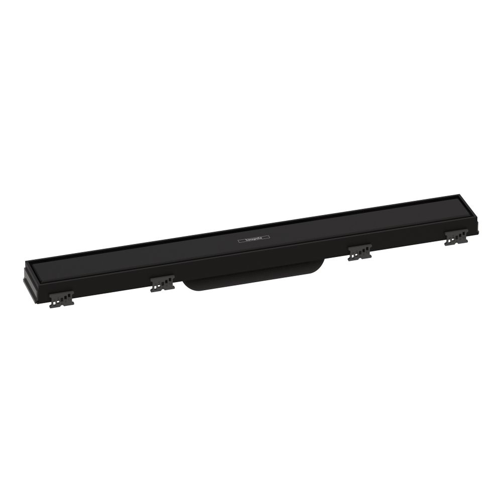 hansgrohe RainDrain Match Fertigset Duschrinne 600mm, Mattschwarz, mit höhenverstel... HANSGROHE-56036670 4059625350515 (Abb. 1)