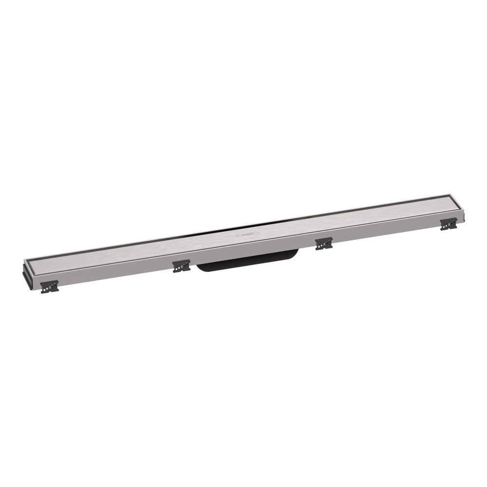 hansgrohe RainDrain Match Fertigset Duschrinne 800mm, Edelstahl gebürstet, mit höhe... HANSGROHE-56038800 4059625355374 (Abb. 1)