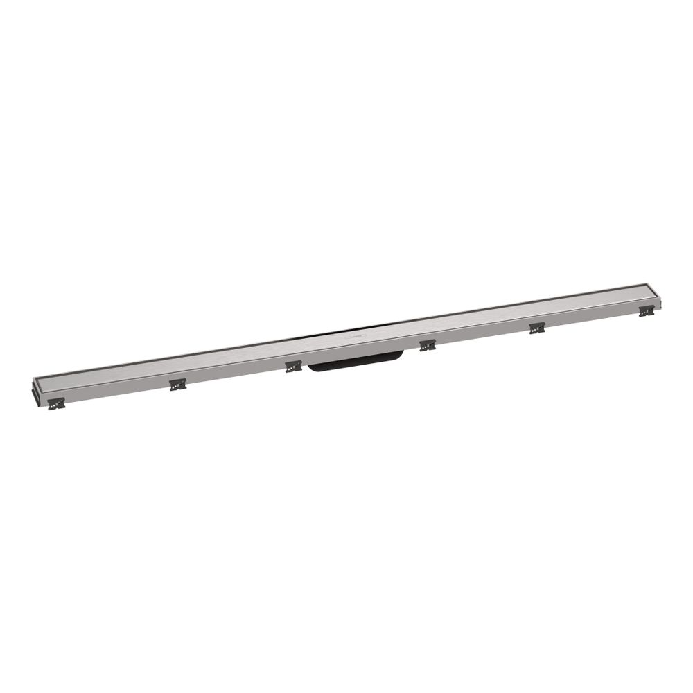 hansgrohe RainDrain Match Fertigset Duschrinne 1200mm, Edelstahl gebürstet, mit höh... HANSGROHE-56042800 4059625355343 (Abb. 1)