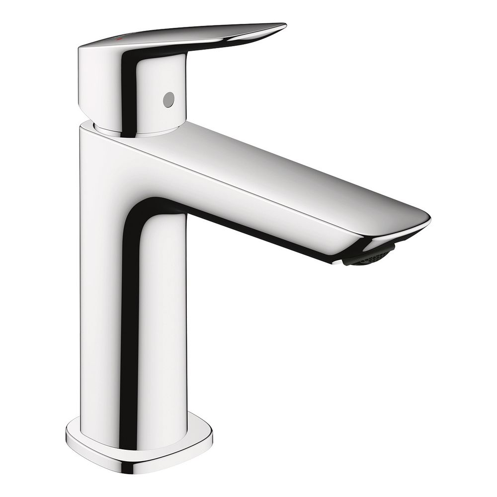hansgrohe Logis Einhebel-Waschtischmischer 110mm 5l/min Fine Chrom mit Zugstangen-G... HANSGROHE-71251000 4059625356210 (Abb. 1)