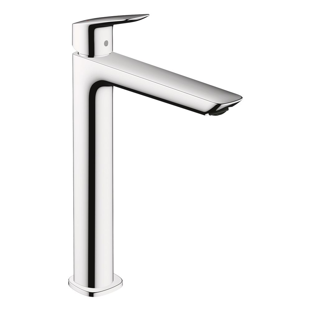 hansgrohe Logis Einhebel-Waschtischmischer 240mm 5l/min Fine Chrom für Aufsatzwasch... HANSGROHE-71257000 4059625356067 (Abb. 1)