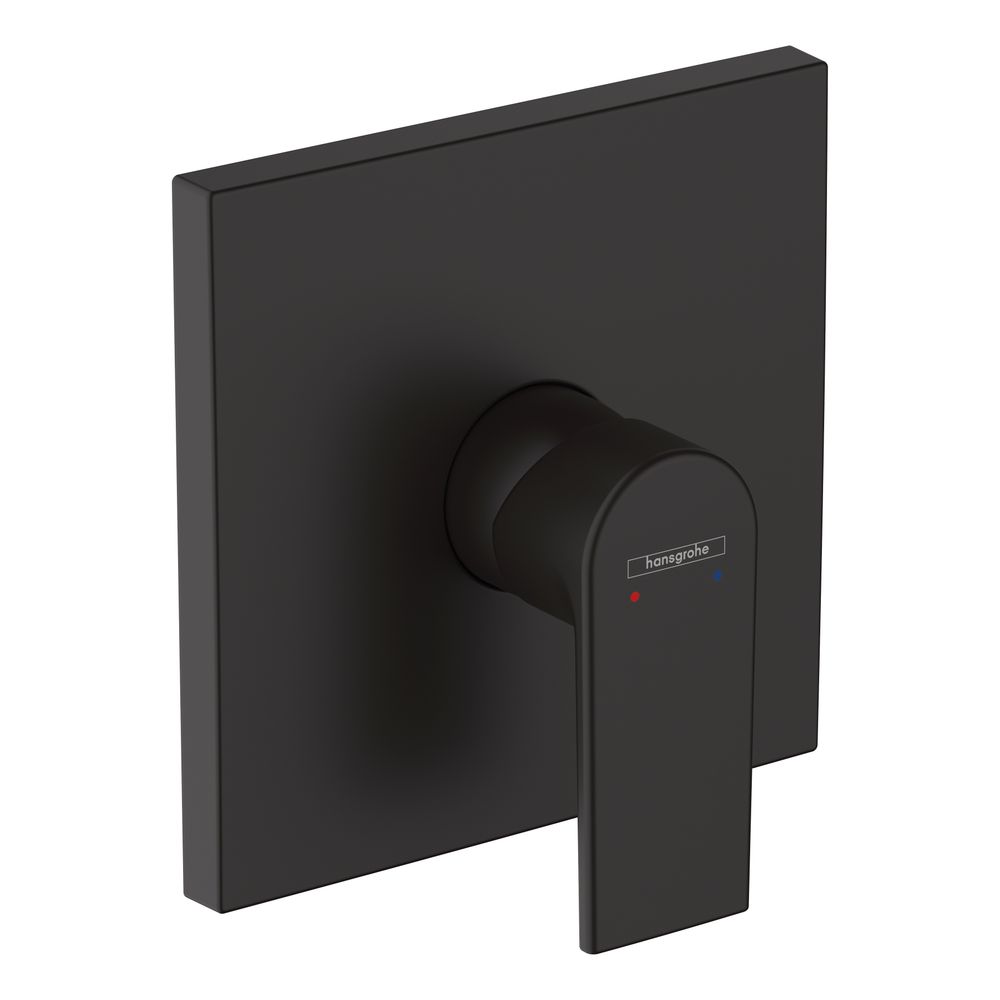 hansgrohe Vernis Shape Einhebel-Brausemischer Unterputz 29,3l/min, Mattschwarz für ... HANSGROHE-71668670 4059625363607 (Abb. 1)