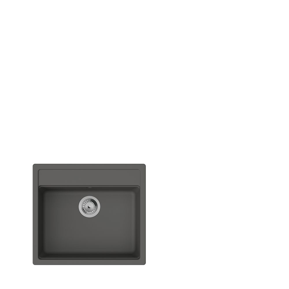 hansgrohe Einbauspüle S52 S520-F510510, Steingrau... HANSGROHE-43359290 4059625353424 (Abb. 1)