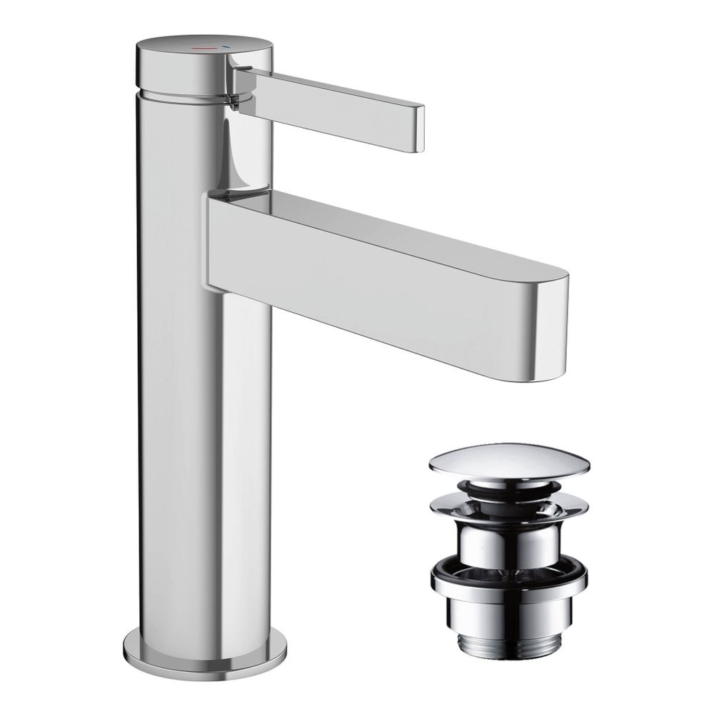 hansgrohe Finoris Waschtischmischer 110mm 5l/min CoolStart mit Push-Open Garnitur, ... HANSGROHE-76024000 4059625334461 (Abb. 2)