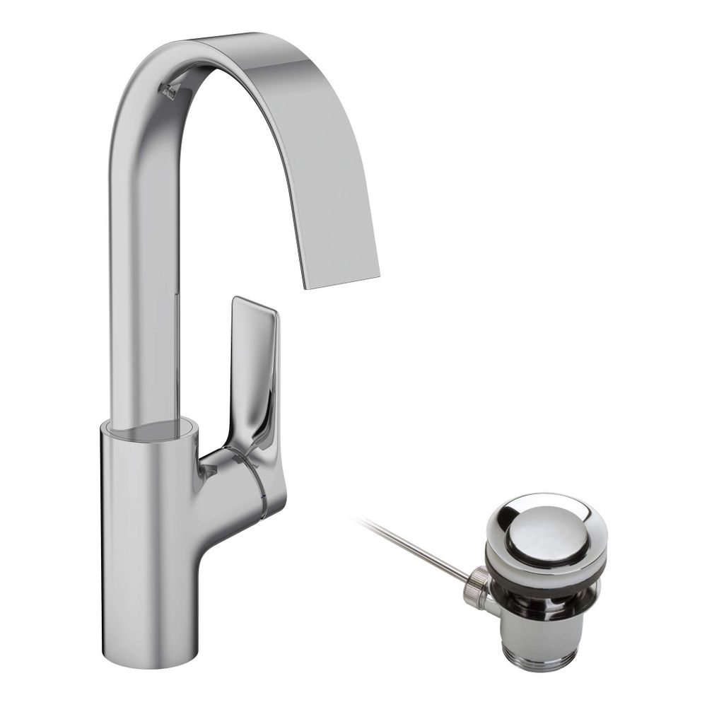Hansgrohe Vivenis Einhebel-Waschtischmischer 210mm, 5l/min, Schwenkauslauf, Zugstan... HANSGROHE-75030000 4059625334751 (Abb. 2)