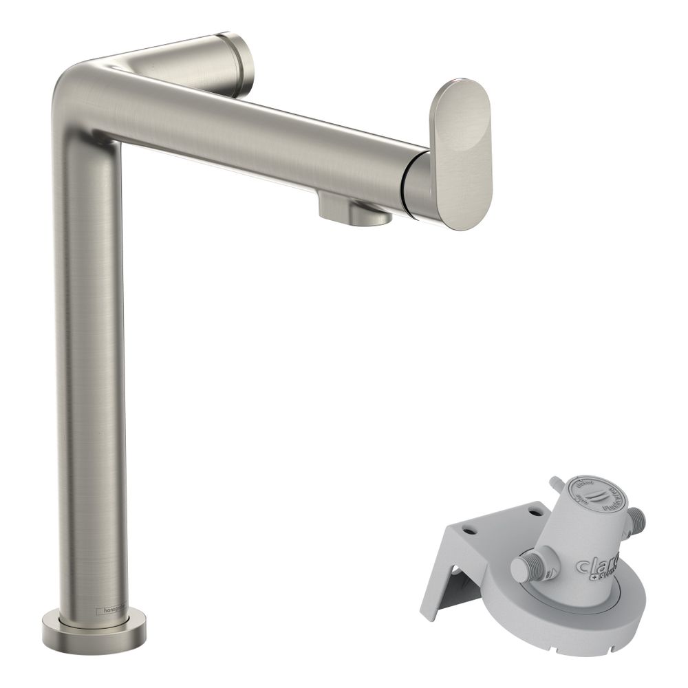 hansgrohe Aqittura FilterSystem M91, Einhebel-Küchenmischer 240mm 7l/min 1jet, Edel... HANSGROHE-76804800 4059625391242 (Abb. 1)