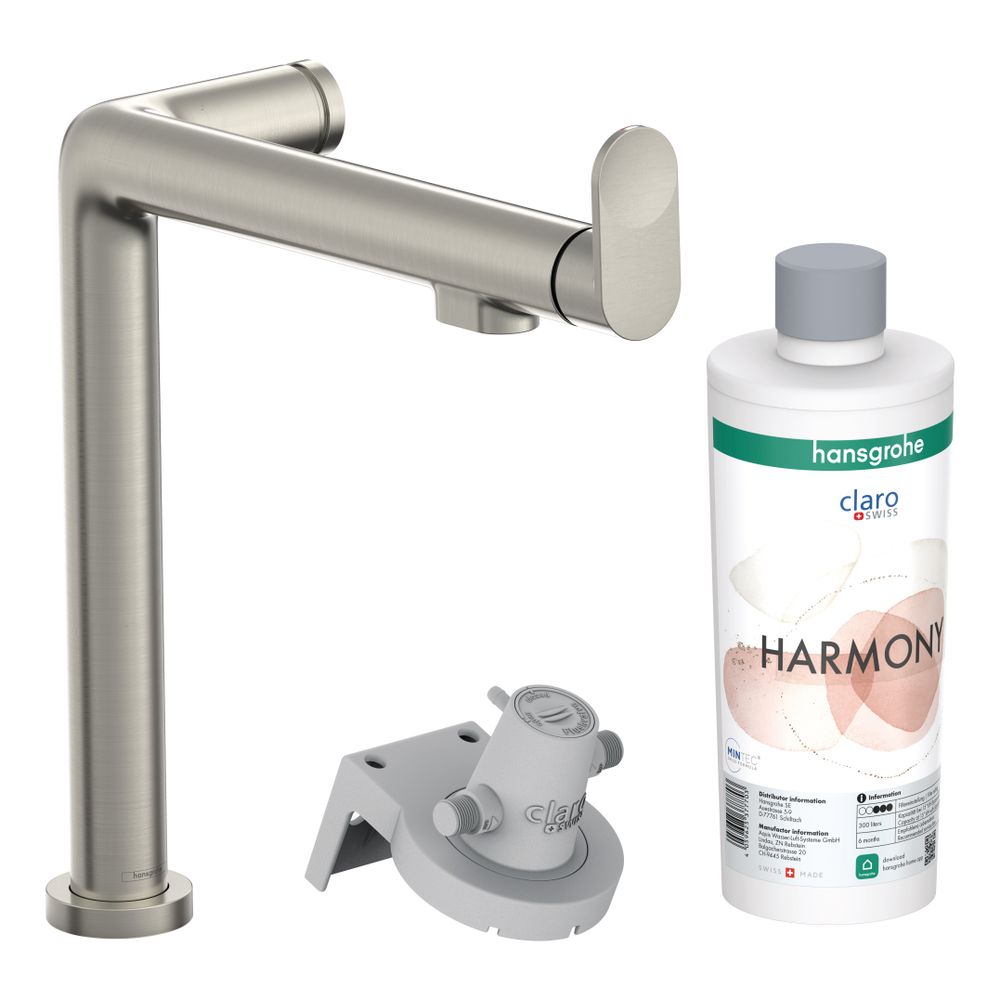 hansgrohe Aqittura FilterSystem M91, Einhebel-Küchenmischer 240mm 7l/min 1jet, Star... HANSGROHE-76802800 4059625391150 (Abb. 1)