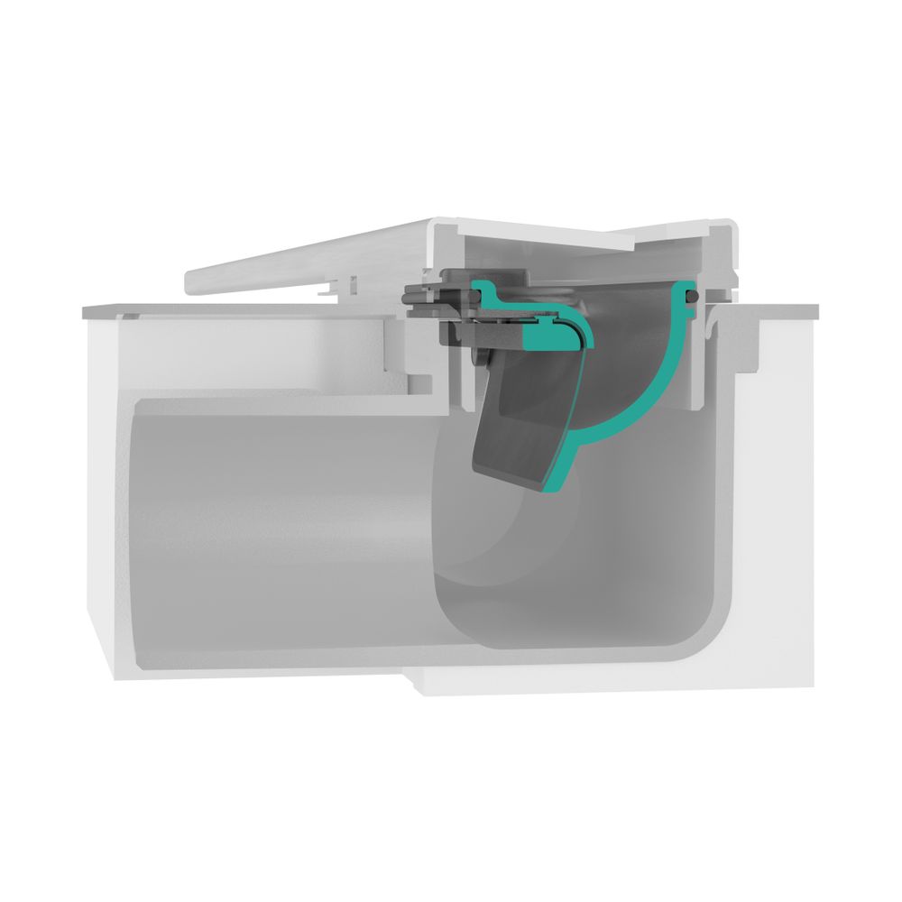 hansgrohe uBox universal Grundkörper für Duschrinnen Ablaufgehäuse für flache Insta... HANSGROHE-01000180 4059625350867 (Abb. 3)