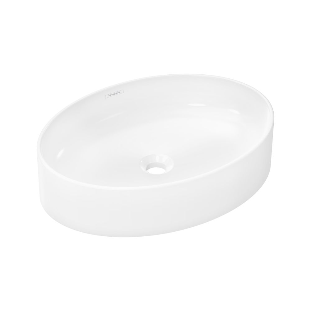 hansgrohe Xuniva D Aufsatzwaschtisch 550x400mm ohne Hahnloch und Überlauf, Weiß... HANSGROHE-60165450 4059625475645 (Abb. 2)