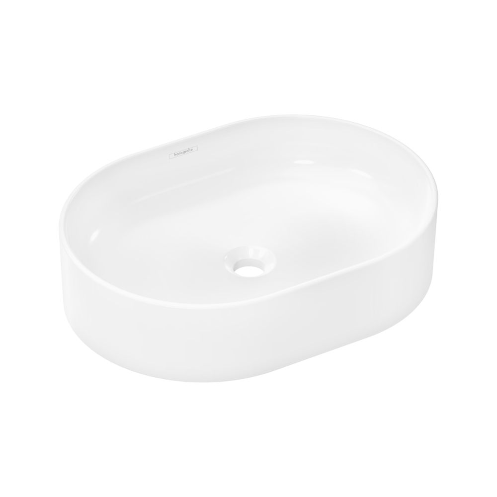 hansgrohe Xuniva U Aufsatzwaschtisch 550x400mm ohne Hahnloch und Überlauf, Weiß... HANSGROHE-60166450 4059625475669 (Abb. 2)