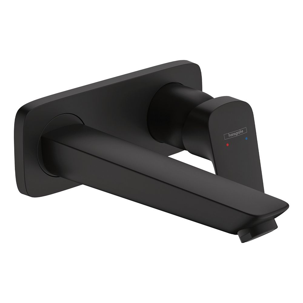 hansgrohe Logis Einhebel-Waschtischmischer Unterputz 5l/min, Mattschwarz mit 195mm ... HANSGROHE-71220670 4059625470329 (Abb. 1)