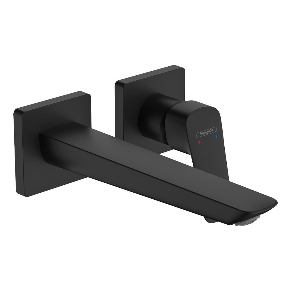 hansgrohe Logis Einhebel-Waschtischmischer Unterputz 5l/min Fine, Mattschwarz mit 2... HANSGROHE-71256670 4059625470299 (Abb. 1)