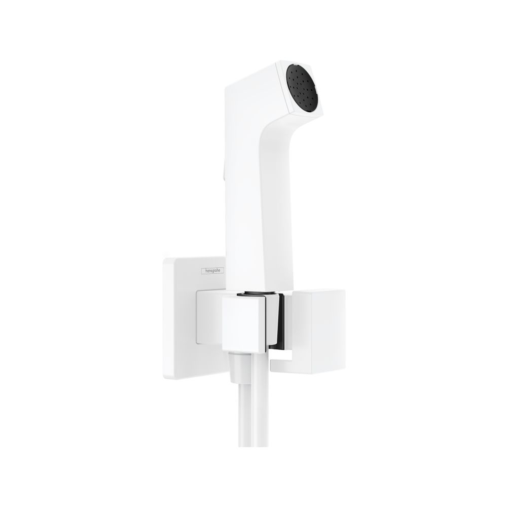 hansgrohe Bidette Handbrause E 1jet EcoSmart 6,2l/min Mattweiß für Kaltwasser mit B... HANSGROHE-29231700 4059625405918 (Abb. 1)
