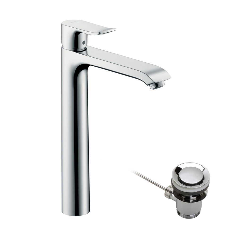 hansgrohe Metris Einhebel-Waschtischmischer 260mm 5l/min für Aufsatzwaschtische mit... HANSGROHE-31082000 4011097660981 (Abb. 2)
