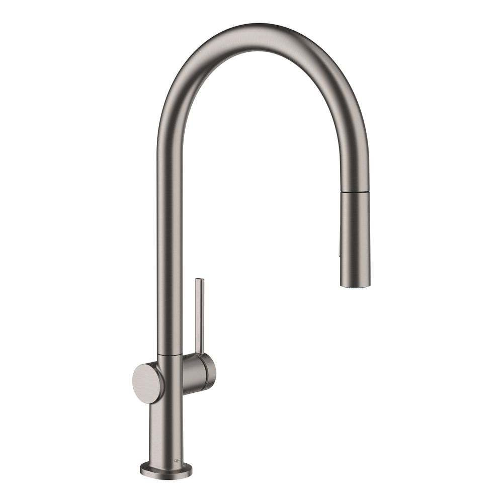 hansgrohe Talis M54, Einhebel-Küchenmischer 210mm 7l/min sBox, Schwarz/Chrom gebürs... HANSGROHE-72801340 4059625446119 (Abb. 1)