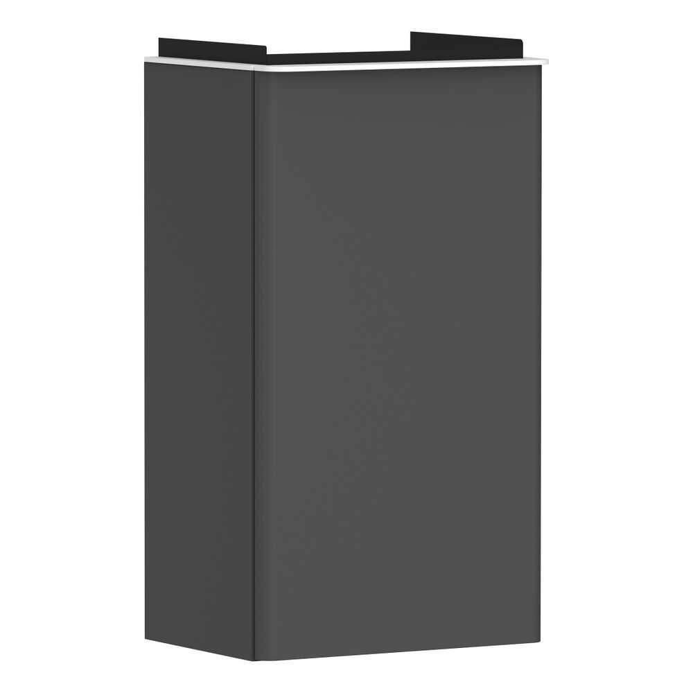 hansgrohe Xelu Q Waschtischunterschrank Diamantgrau Matt 340x245mm, Griff Mattweiß ... HANSGROHE-54016700 4059625454862 (Abb. 1)
