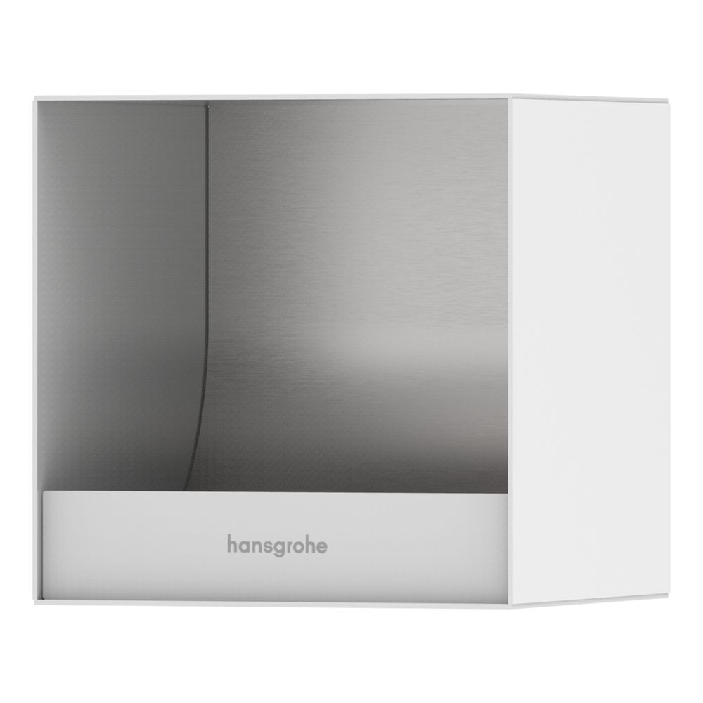 hansgrohe XtraStoris Original Einbau Toilettenpapierhalter Mattweiß 150x150x140mm... HANSGROHE-56065700 4059625430118 (Abb. 1)