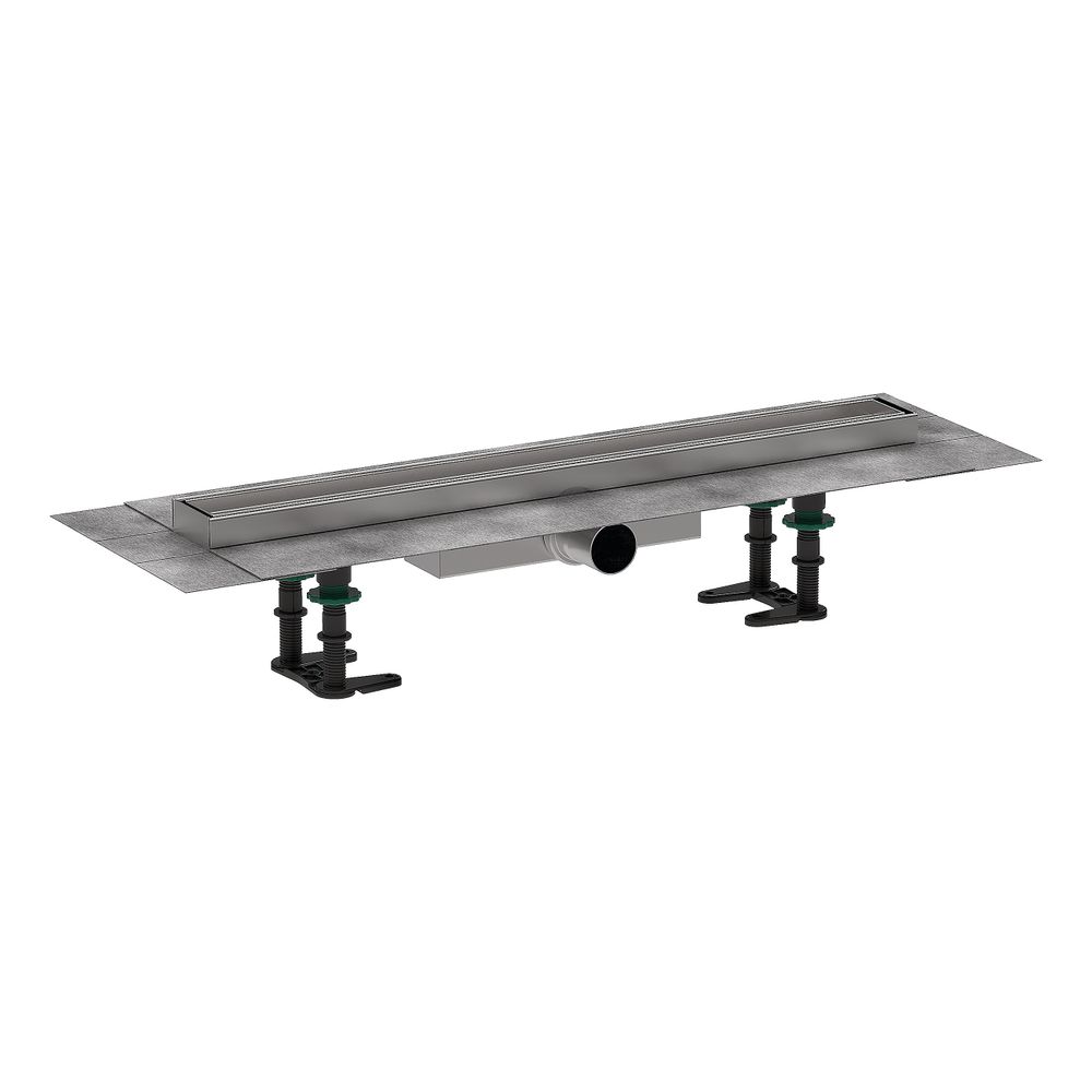 hansgrohe RainDrain Compact Komplettset Duschrinne 600mm, Edelstahl, befliesbar für... HANSGROHE-56163000 4059625430026 (Abb. 1)