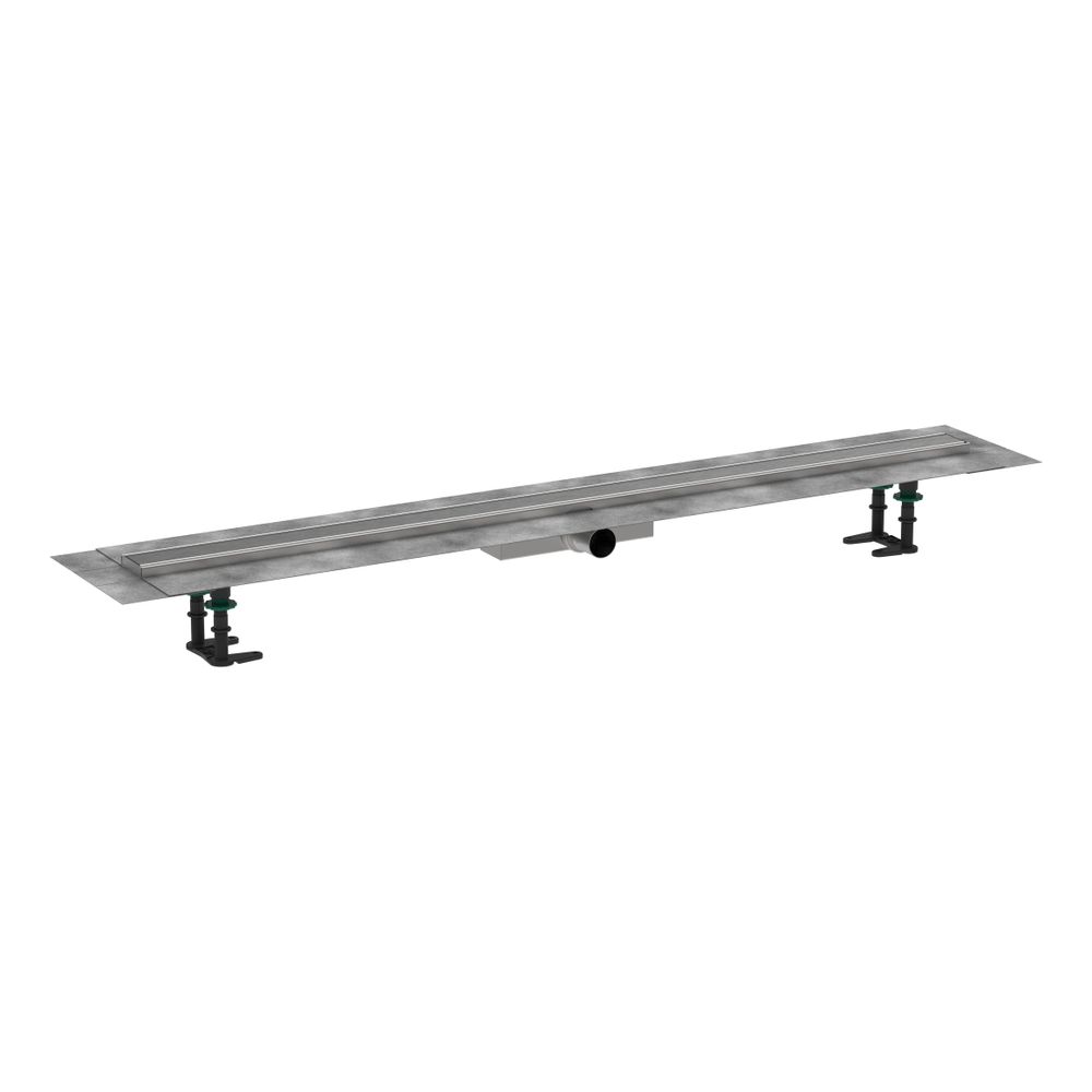 hansgrohe RainDrain Compact Komplettset Duschrinne 1200mm, Edelstahl gebürstet, für... HANSGROHE-56172800 4059625429938 (Abb. 1)