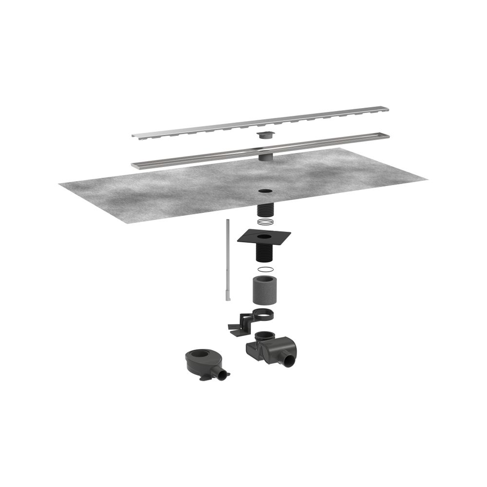 hansgrohe RainDrain Allround Komplettset Duschrinne 900mm für Standard-/flache Inst... HANSGROHE-56188800 4059625429778 (Abb. 4)