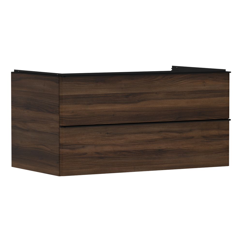 hansgrohe Xelu Q Waschtischunterschrank Nussbaum Dunkel 980x550mm, Griff Mattschwar... HANSGROHE-54081670 4059625456712 (Abb. 1)