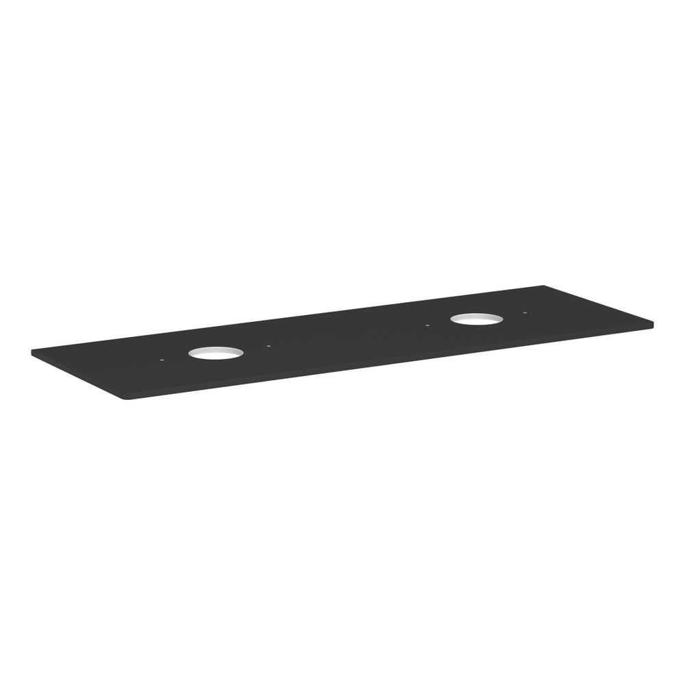 hansgrohe Xelu Q Konsole 1560x550mm Diamantgrau Matt, 2 Ausschnitten für Aufsatzwas... HANSGROHE-54119910 4059625457665 (Abb. 1)