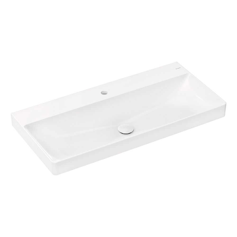 hansgrohe Xelu Q Waschtisch 1000x480mm mit Hahnloch ohne Überlauf, SmartClean, Weiß... HANSGROHE-61036450 4059625414095 (Abb. 1)