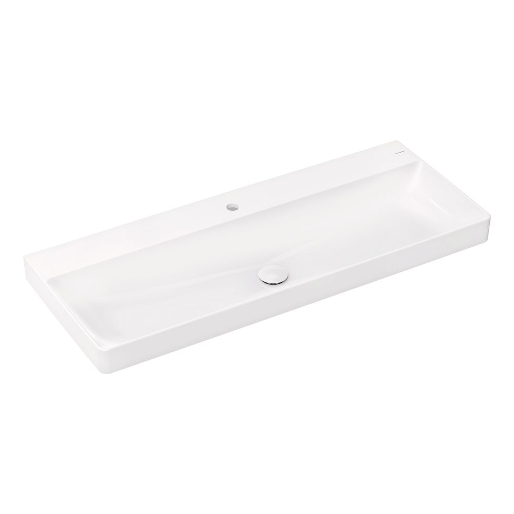 hansgrohe Xelu Q Waschtisch 1200x480mm mit Hahnloch ohne Überlauf, SmartClean, Weiß... HANSGROHE-61108450 4059625421413 (Abb. 1)