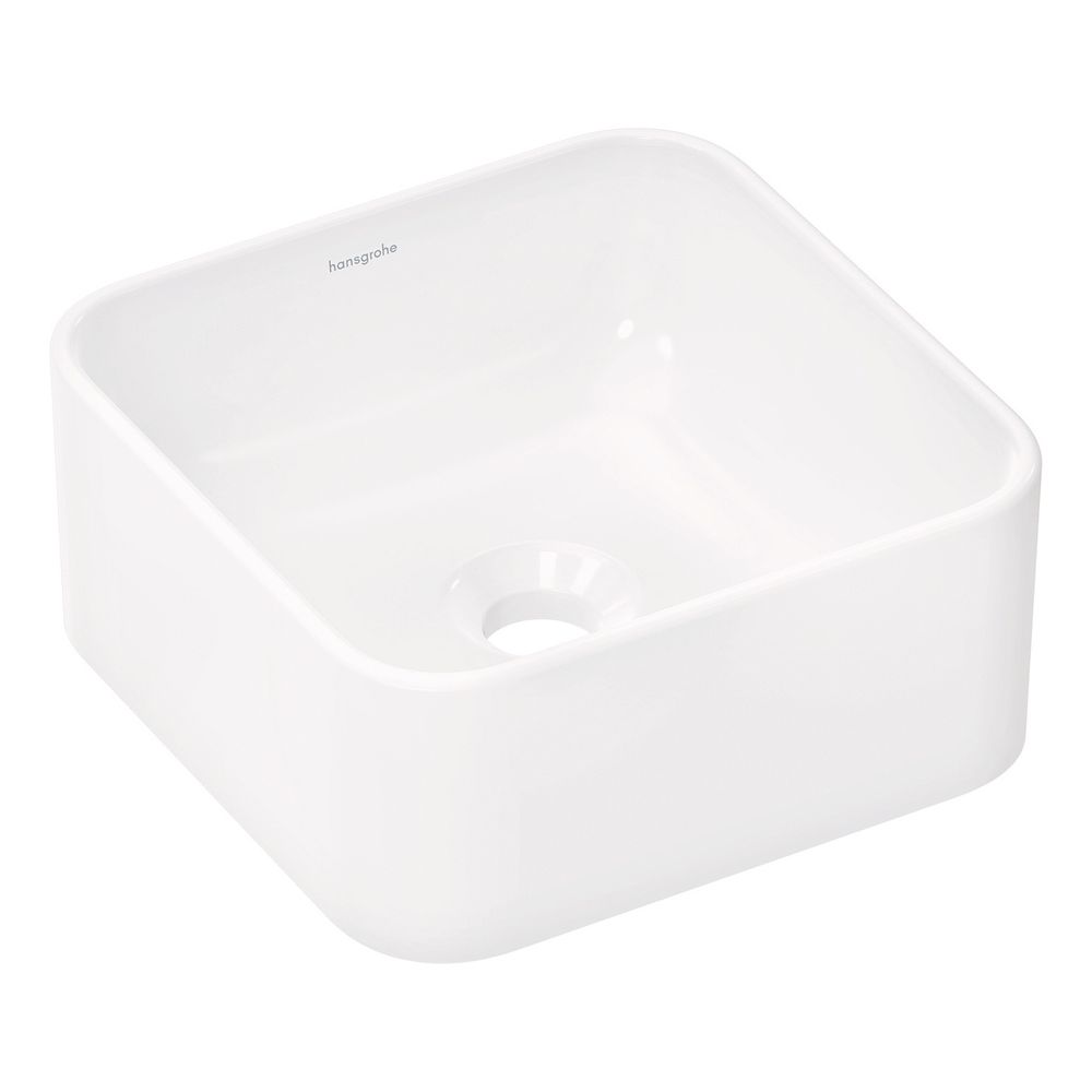 hansgrohe Xuniva Q Aufsatzwaschtisch 300x300mm ohne Hahnloch und Überlauf, SmartCle... HANSGROHE-61074450 4059625475690 (Abb. 1)