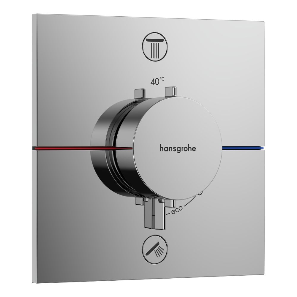 hansgrohe Shower Select Comfort E Thermostat Unterputz Bronze gebürstet für 2 Verbr... HANSGROHE-15572000 4059625465684 (Abb. 1)