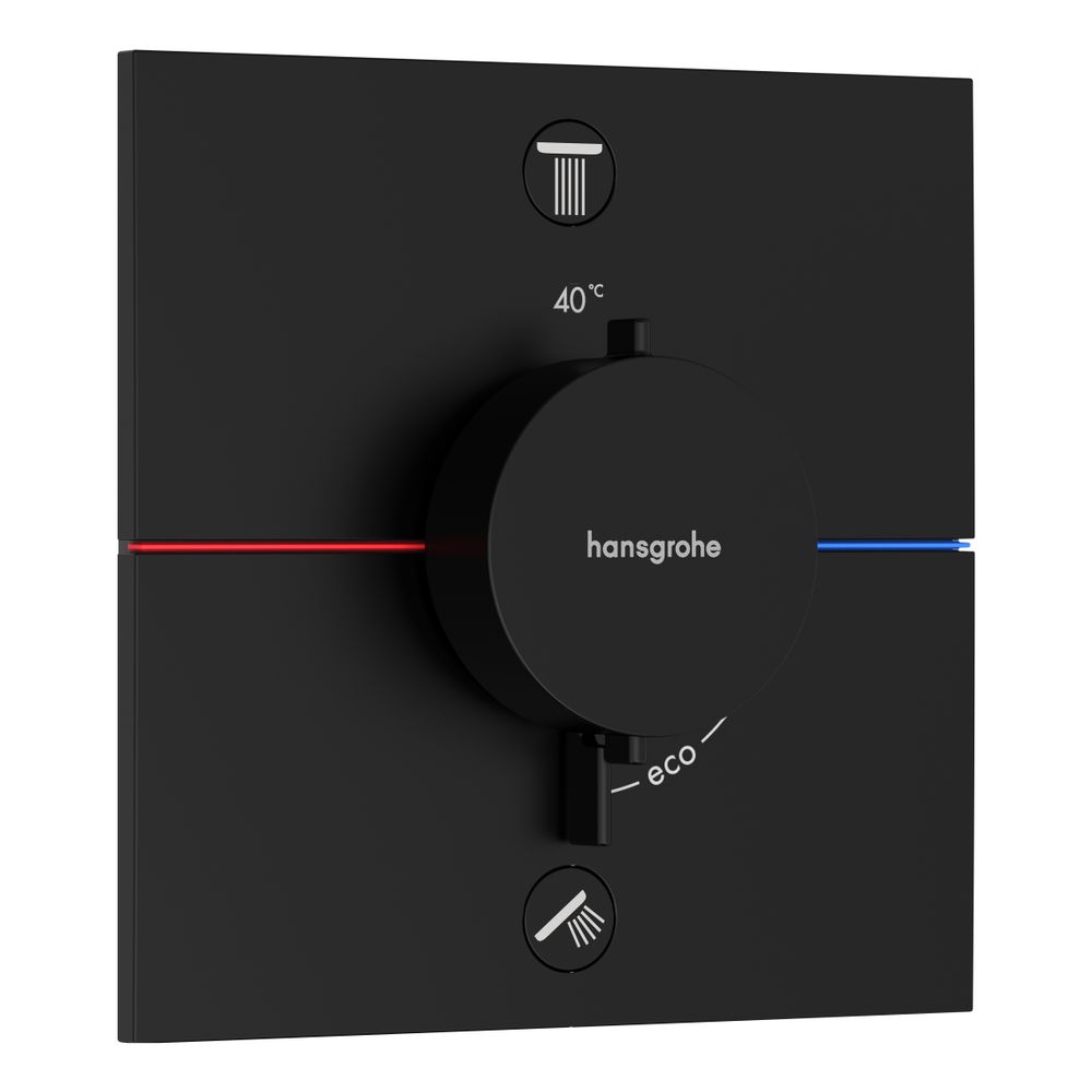hansgrohe Shower Select Comfort E Thermostat Unterputz Mattweiß für 2 Verbraucher 2... HANSGROHE-15572670 4059625465592 (Abb. 1)