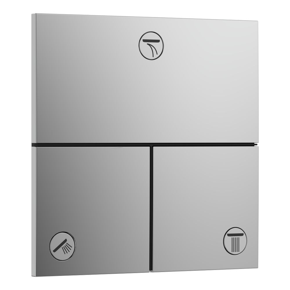 hansgrohe Shower Select Comfort E Ventil Unterputz Chrom für 3 Verbraucher... HANSGROHE-15573000 4059625465929 (Abb. 1)