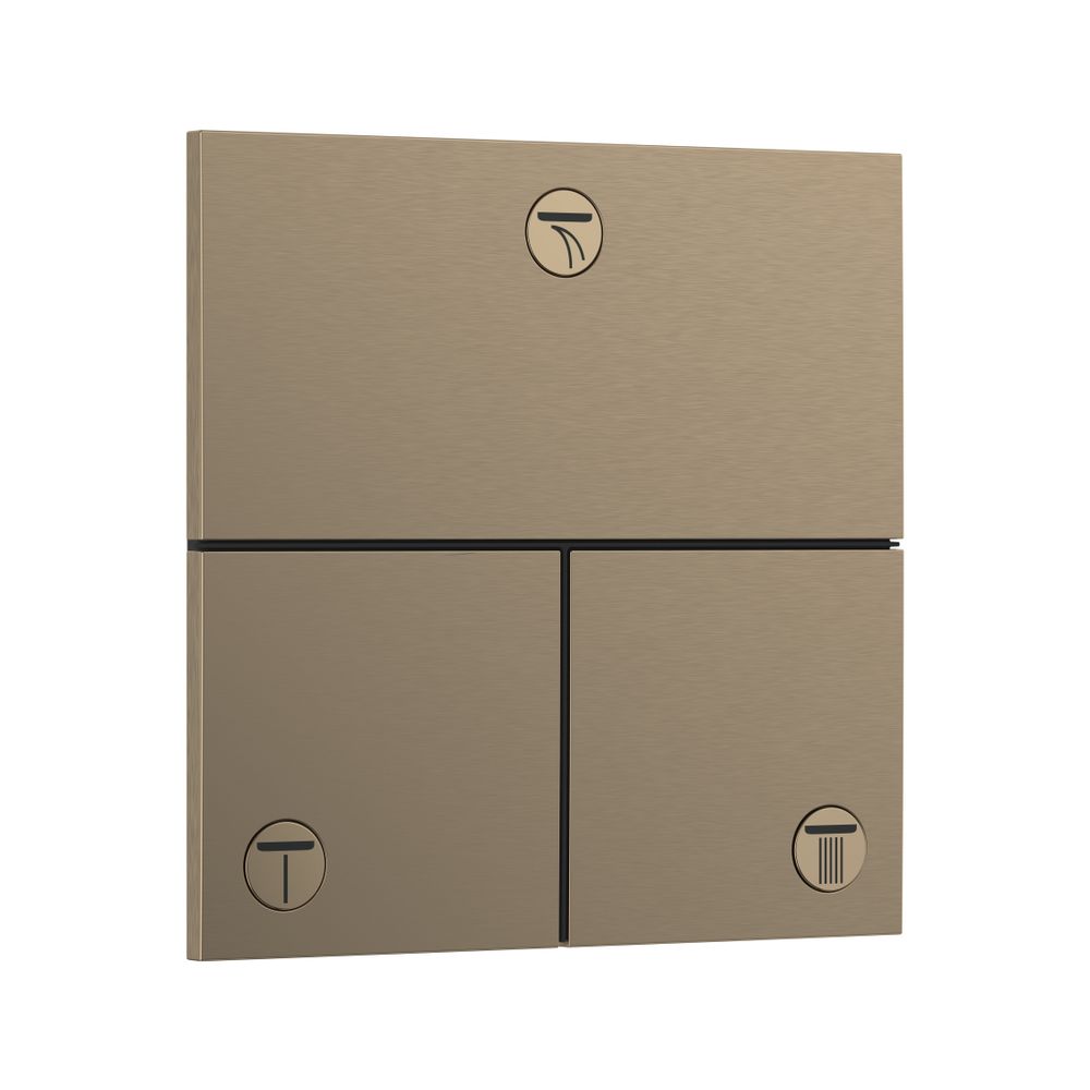 hansgrohe Shower Select Comfort E Ventil Unterputz Bronze gebürstet für 3 Verbrauch... HANSGROHE-15573140 4059625465899 (Abb. 2)