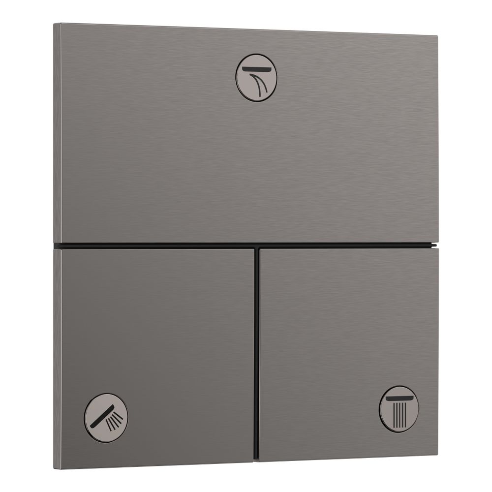 hansgrohe Shower Select Comfort E Ventil Unterputz Schwarz/Chrom gebürstet für 3 Ve... HANSGROHE-15573340 4059625465868 (Abb. 1)