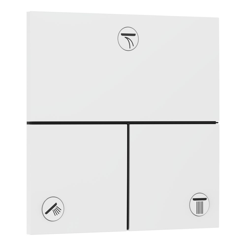 hansgrohe Shower Select Comfort E Ventil Unterputz Mattweiß für 3 Verbraucher... HANSGROHE-15573700 4059625465806 (Abb. 1)