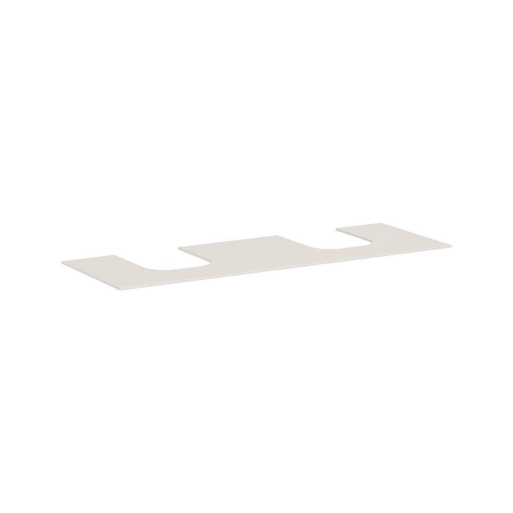 hansgrohe Xevolos E Konsole 1570x550mm Sandbeige Matt mit 2 Ausschnitten für Aufsat... HANSGROHE-54211780 4059625486467 (Abb. 1)